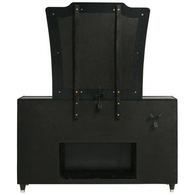 Commode avec miroir à 8 tiroirs Mika
