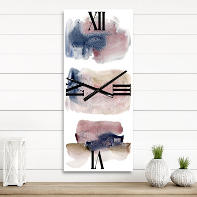 Horloge murale nuages