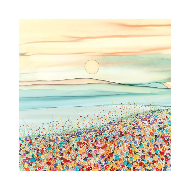 Wild Flower Meadow by Jan Matthews - Wrapped Canvas Gallery-Wrapped Canvas Giclée, 30.48 cm H x 30.48 cm W