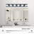 6- Black Bathroom Vanity Mirror Led - Makeup Table Lighting Iron Body Modern For &-1877172067