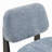 Modern Accent Chair with Solid Wood Frame