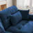Over Size Modern Upholstered Sofa With Ottoman-868751870