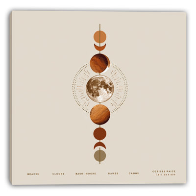 «Celestial Balance», art mural sur toile tendue
