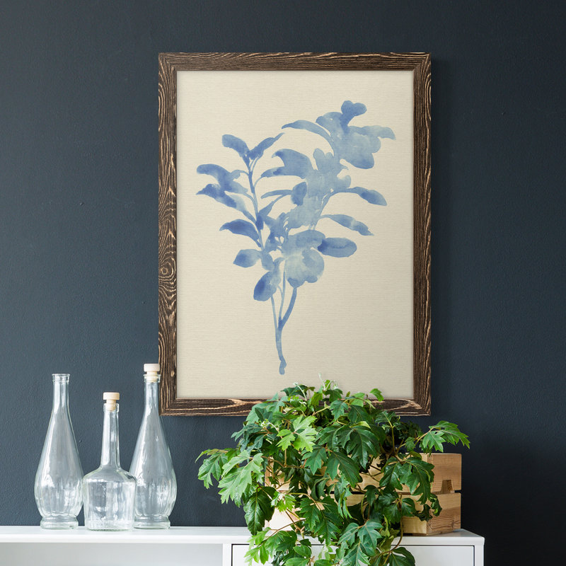 Toile encadrée de qualité supérieure Verditer Fig II - prête à être accrochée, H 20 po x l 17 po x P 1 po, Noyer