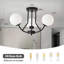Plafonnier semi-encastré 3 lumières Spoutnik-1056280688