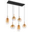 Aymie 6 - Light Matte Black Pendant
