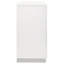 Commode et commode blanches ultrabrillantes