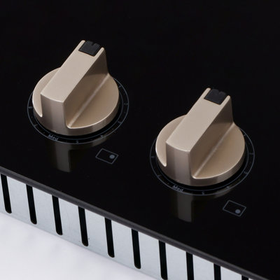 6600W 4 Burner Induction Cooktop Electric Countertop Burner Knob Control