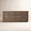 Valen 6 - Drawer Solid Wood Dresser