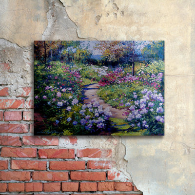 «Natures Garden» par Fellman, reproduction d'art sur métal
