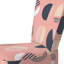 Chaise d'appoint en velours crème