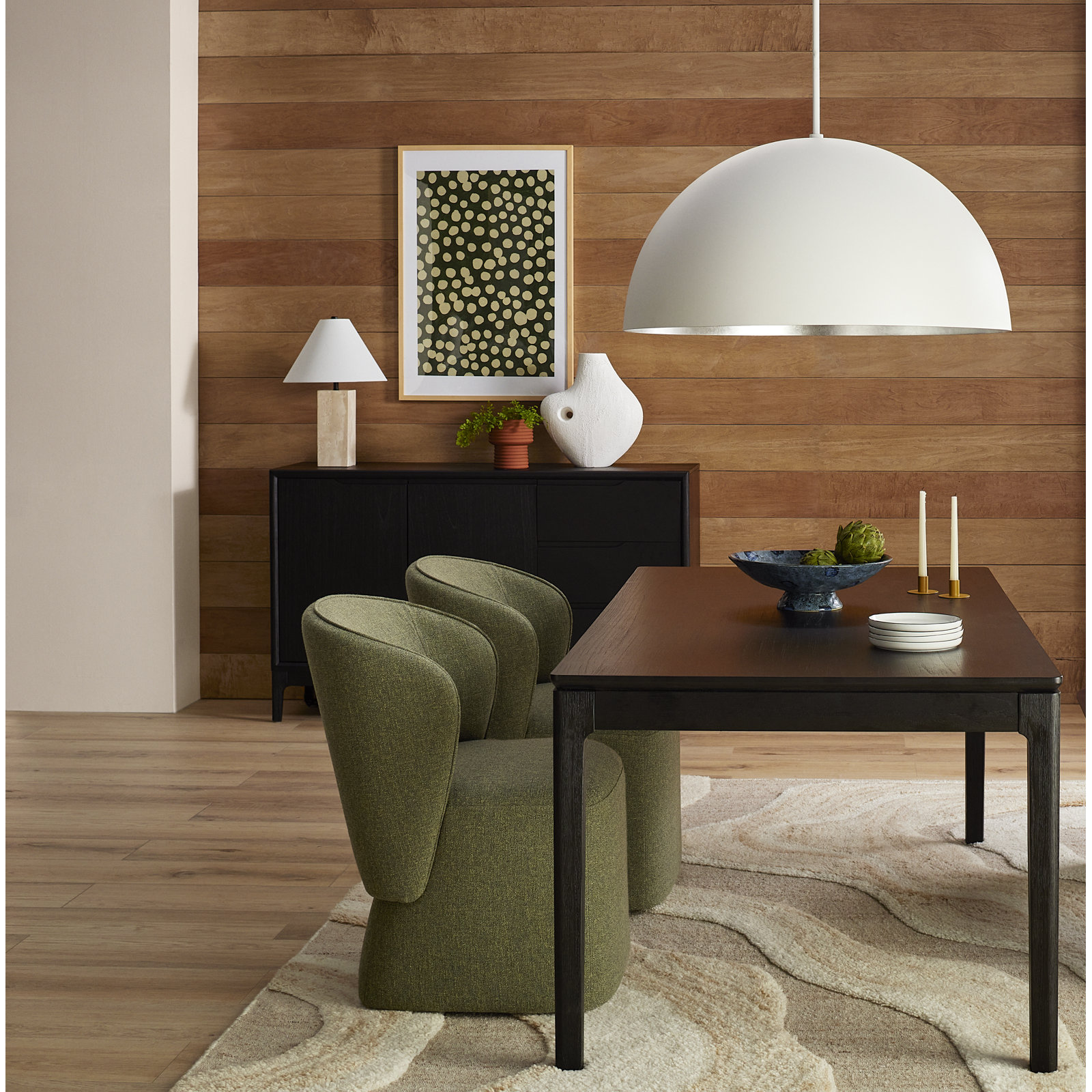 Gusman Travertine Table Lamp