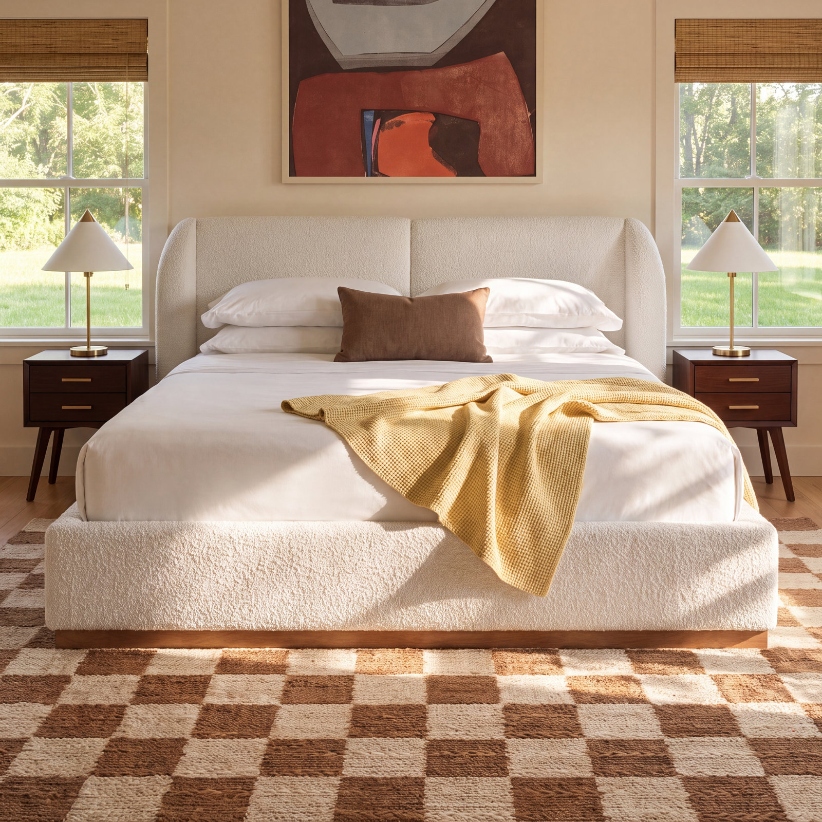 Jardin Boucle Bed, King