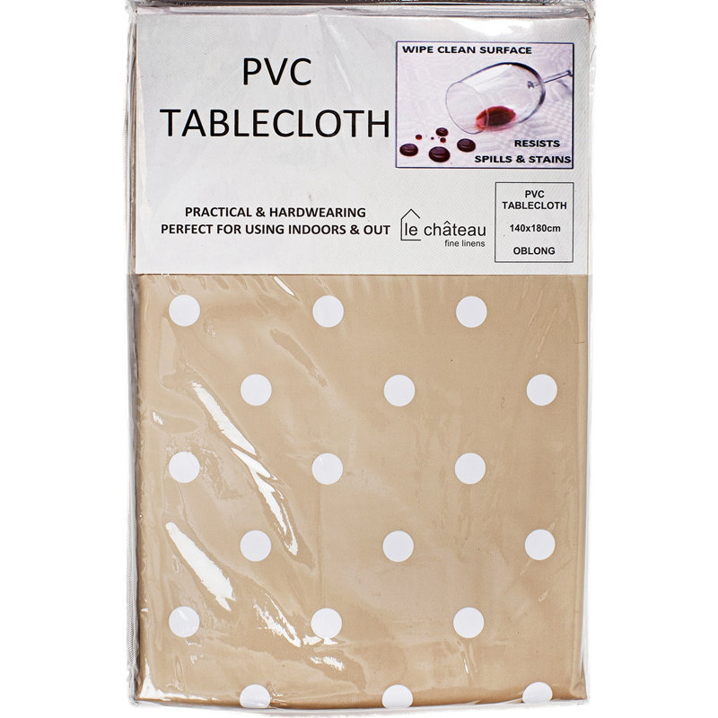 Tablecloth, Red, 178cm W x 320cm L