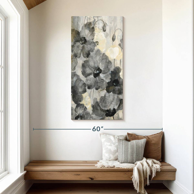 Crystal Raindrops Panel II, 48" H x 24" W
