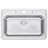33'' L Drop-In Single Bowl Stainless Steel Kitchen Sink