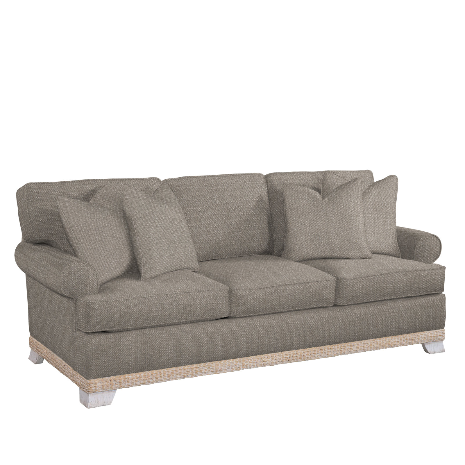 Fairwind 90'' Upholstered Sofa, Stone Crypton Performance; 0884-83
