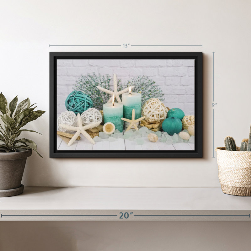Impression sur toile Beach Concept Spa, H 9 po x l 13 po