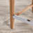 Marley Teak Outdoor Stool with Cushion-385771293