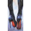 «Long Legs with High Heels - Fashion Fashion», reproduction encadrée