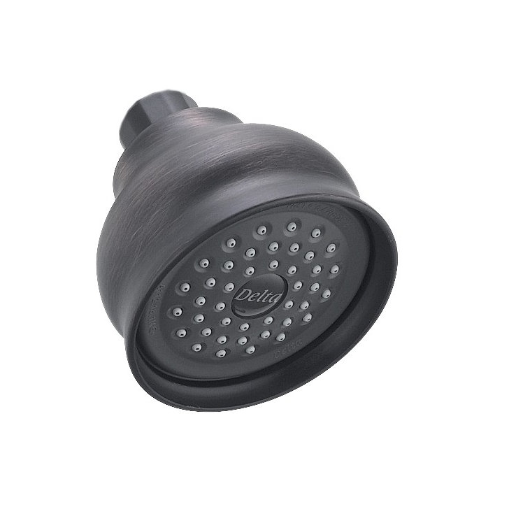 Universal Showering Components Full/Standard Adjustable Shower Head, Venetian Bronze
