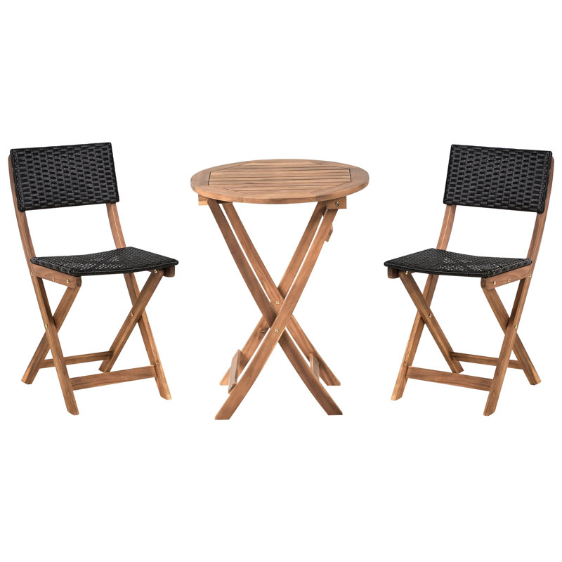 Round 3 - Piece 2 - Person Outdoor Bistro Set