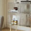 Armoire décorative minimaliste en acrylique transparent