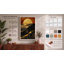Moon Over Mountains Modern - Wrapped Canvas-1246103330-1246103316