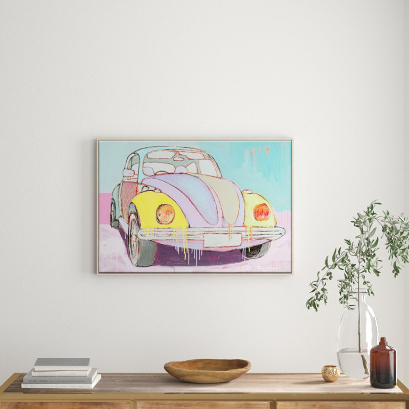Dan Mason - Wrapped Canvas Painting, 58cm H x 84cm W x 5cm D