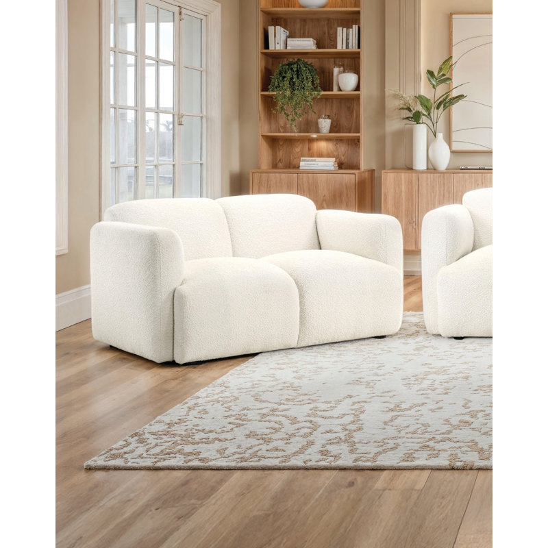Causeuse Dejesus, Blanc