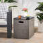 Support de réservoir en béton léger à la mode et table d'appoint moderne en céramique pour l'intérieur
