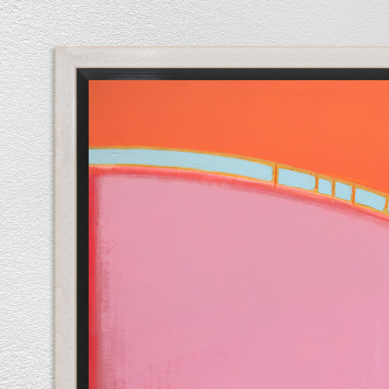 Curve Appeal II, No, Fiber Texture Canvas