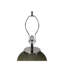 Lampe de table en verre D18x28,5 "