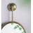 Iron Frame Vertical Round Mirror
