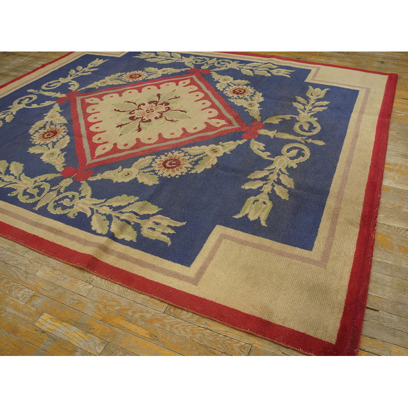 Tapis antique français Art Deco - European
