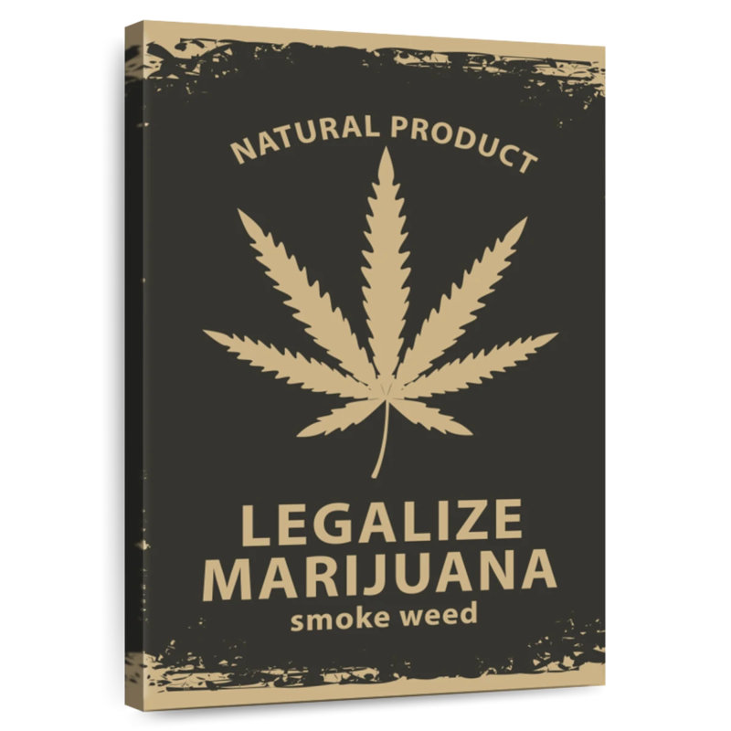 Senne Marijuana Campaign, 24" H x 16" W