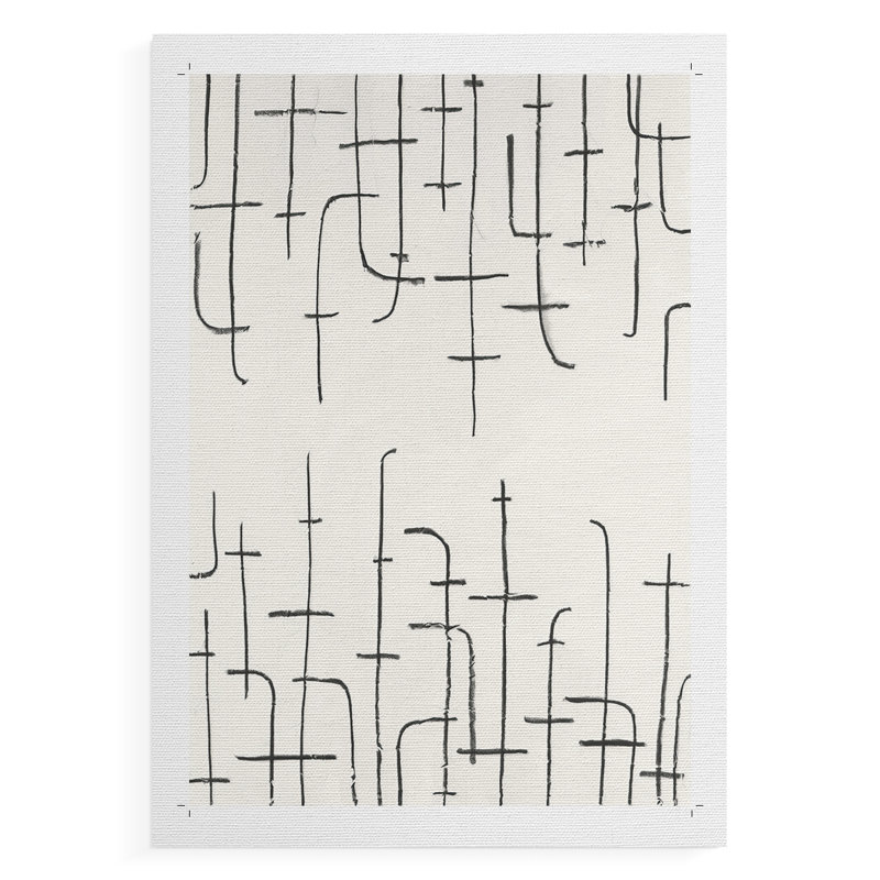 Arrangement vertical I - Impression sur toile seulement - NON-CADRE, H 27 po x l 18 po