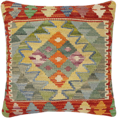 Housse et insert de coussin carré 100% laine