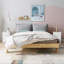 2 tables de chevet blanches