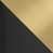 Black Stainless/Brushed Brass