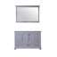 Meuble-lavabo simple l 48 po x P 22 po et miroir 46 po Dukes-875698145