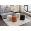 Repose-pieds rond en velours doux-159721954