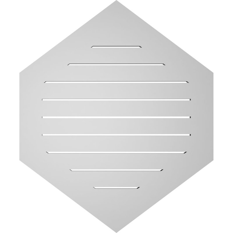 Pente verticale verticale en uréthane 9 pi, H 1 po x l 30 po x L 36 po