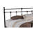 Calysta Metal Slat Headboard Design Bed-1414021652