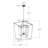 Labarre 4 - Light Lantern Open Caged Pendant Antique Gold-1339941683