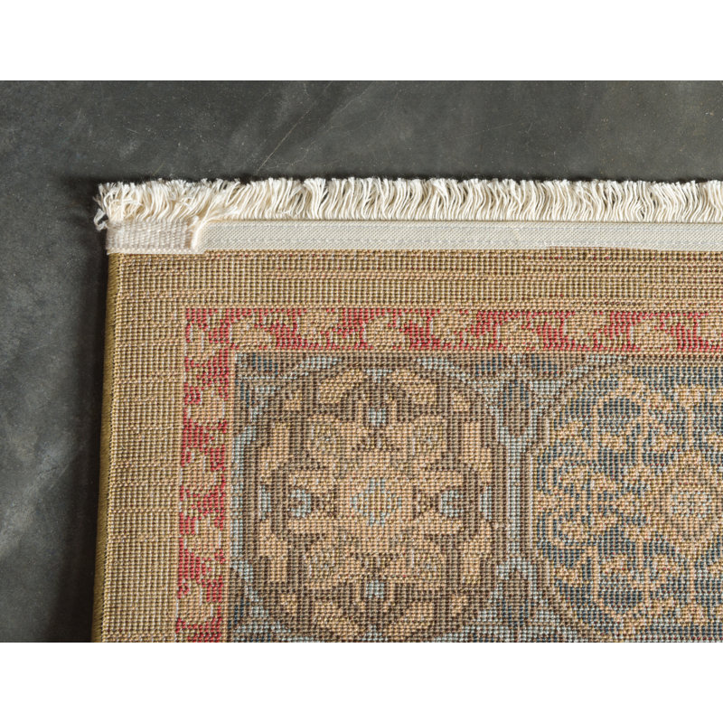 Tapis oriental brun Ophelia, Tapis de couloir 2 pi 7 po x 10 pi