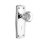 Prairie Plate with Decorative Keyhole and Waldorf Door Knob