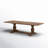 Heckson Pine Solid Wood Dining Table