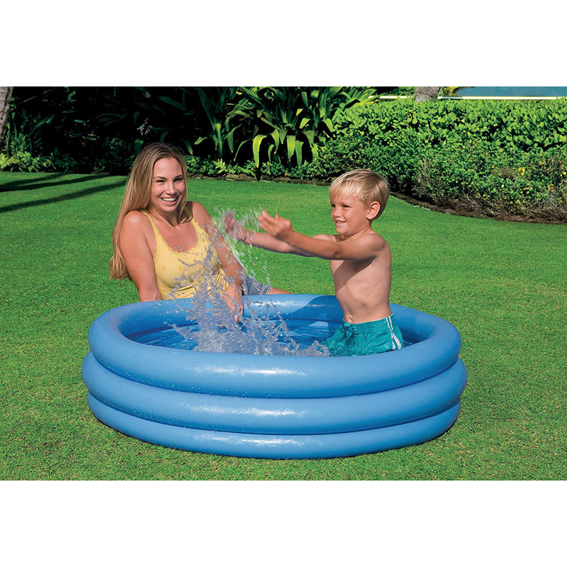 Symple Stuff Plastic Inflatables, 33cm H x 147cm W x 147cm D