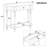 36" Console Table Entryway Sofa Side Table for Hallway Living Room-1799020921